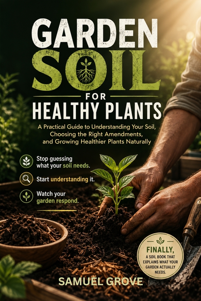 Garden Soil for Healthy Plants: A Practical Guide to Understanding Your Soil, Choosing the Right Amendments, and Growing Healthier Plants Naturally cover