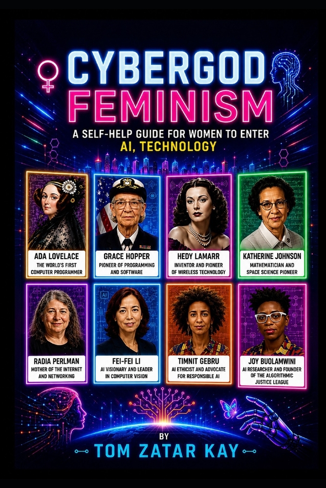 Cybergod Feminism: A Self-Help Guide for Women to Enter AI, Technology cover