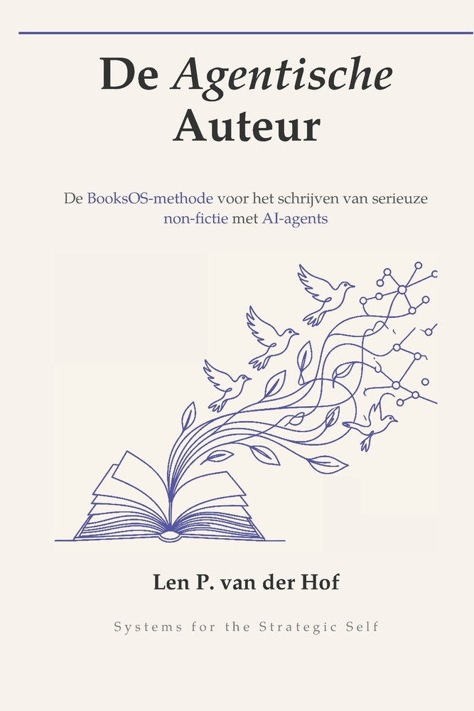 De Agentische Auteur: De BooksOS-methode voor het schrijven van serieuze non-fictie met AI-agents cover