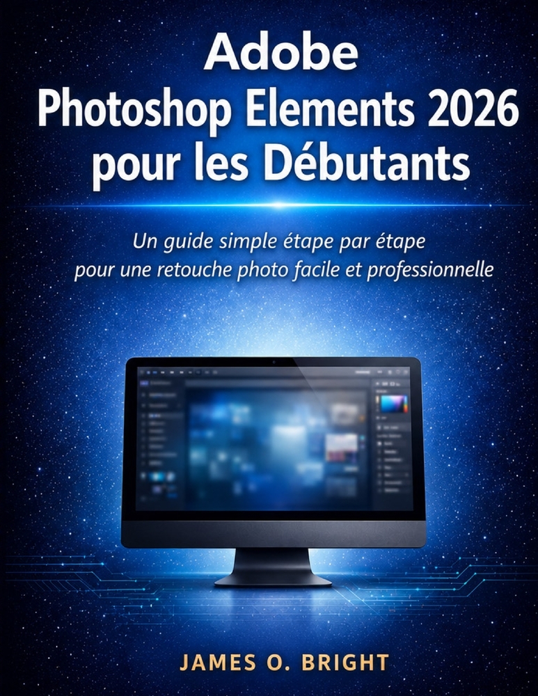 Adobe Photoshop Elements 2026 pour les Débutants: Un guide simple étape par étape pour une retouche photo facile et professionnelle cover