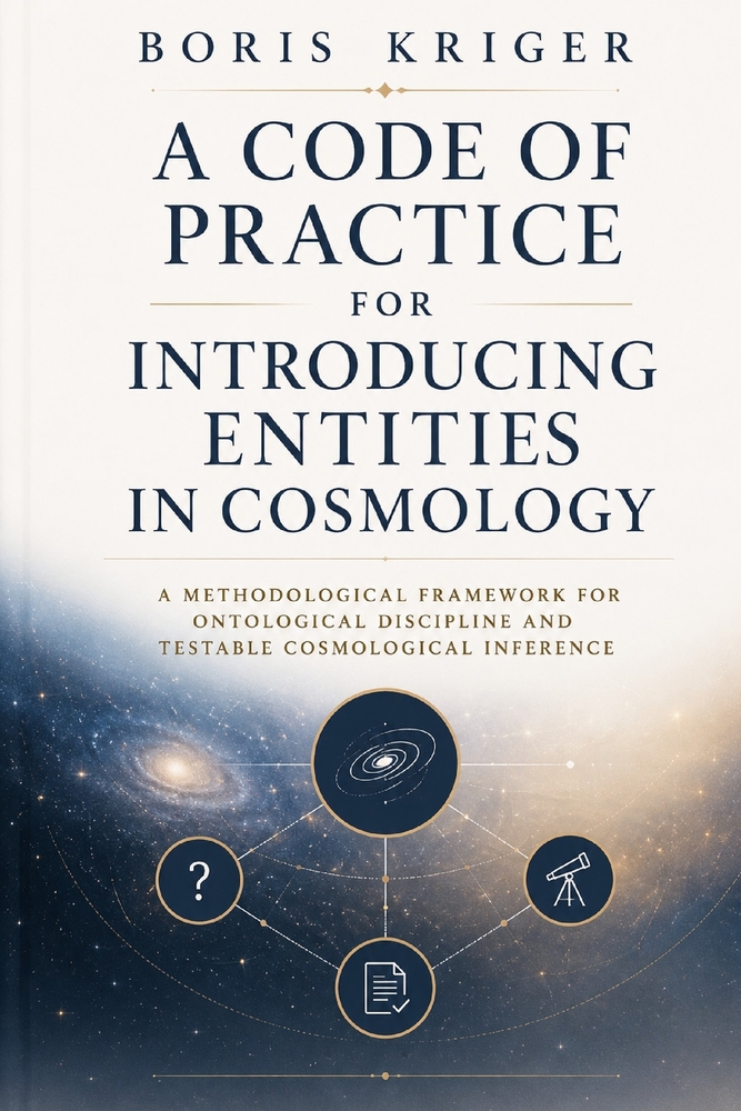 A Code of Practice for Introducing Entities in Cosmology: A Methodological Framework for Ontological Discipline and Testable Cosmological Inference cover