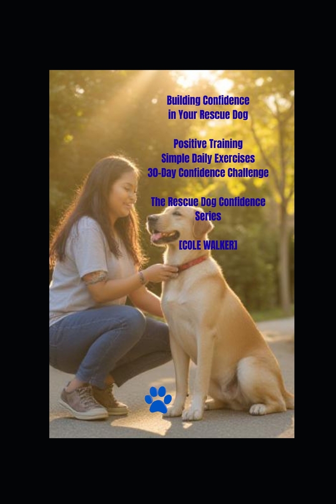 Building Confidence in Your Rescue Dog: Positive Training, Simple Daily Exercises, and a 30-Day Challenge to Build Trust, Reduce Fear, and Create a Li cover