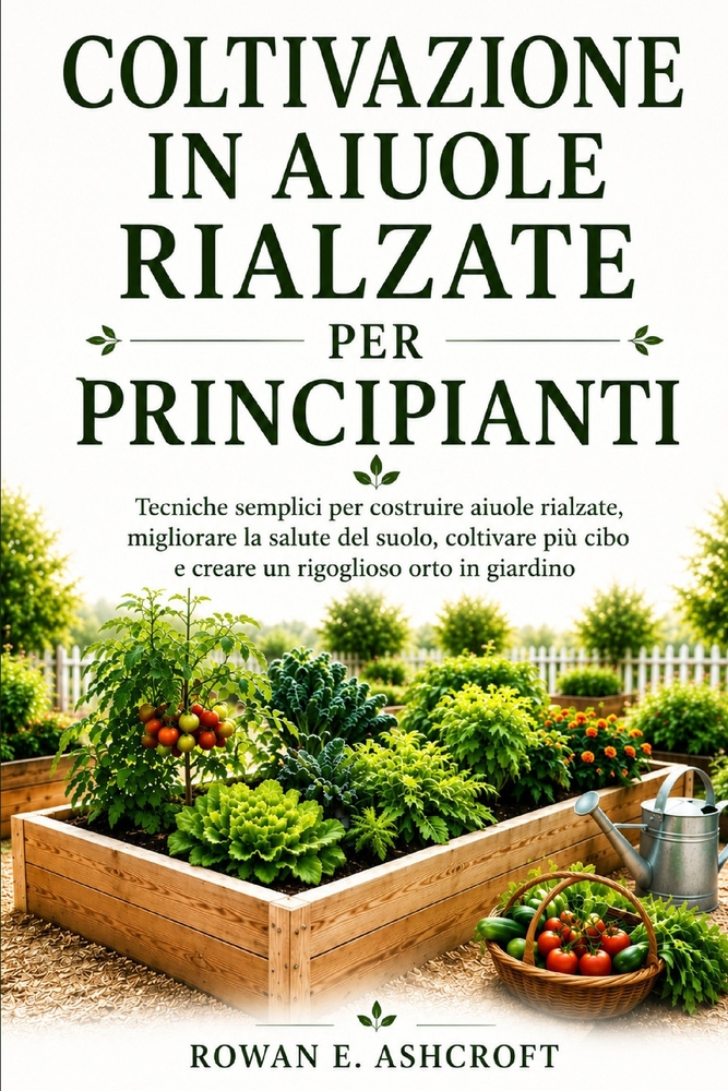 Coltivazione in Aiuole Rialzate Per Principianti.: Tecniche semplici per costruire aiuole rialzate, migliorare la salute del suolo, coltivare più cibo cover