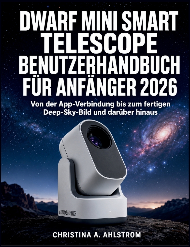 DWARF Mini Smart Telescope Benutzerhandbuch für Anfänger 2026: Von der App-Verbindung bis zum fertigen Deep-Sky-Bild und darüber hinaus cover
