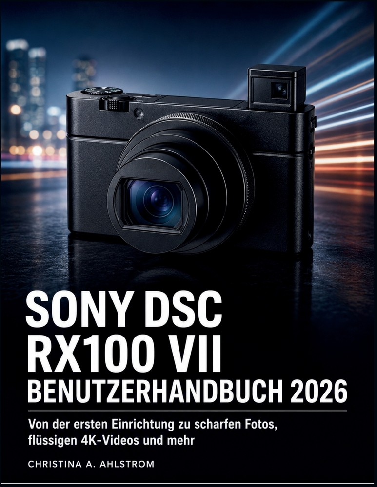 Sony DSC RX100 VII Benutzerhandbuch 2026: Von der ersten Einrichtung zu scharfen Fotos, flüssigen 4K-Videos und mehr cover