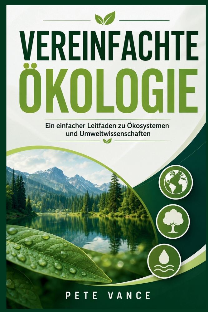 Vereinfachte Ökologie: Ein einfacher Leitfaden zu Ökosystemen und Umweltwissenschaften cover