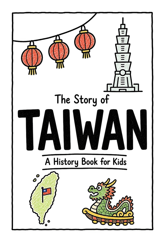 The Story of Taiwan - A History Book for Kids: A Fun, Educational, and Illustrated Journey Through Taiwanese History for Children and Curious Minds cover