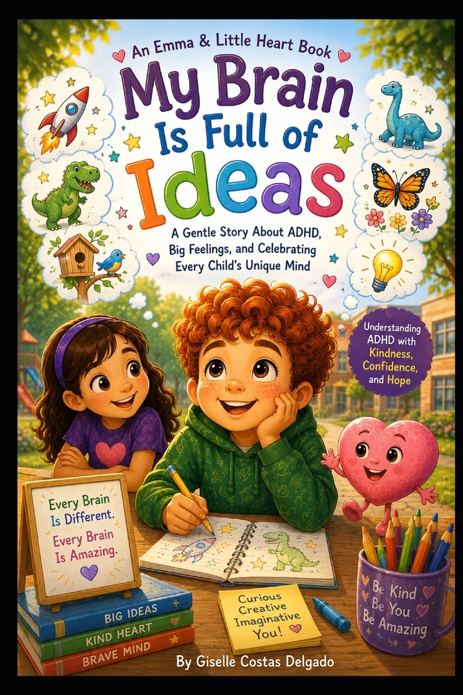 My Brain Is Full of Ideas: A Gentle Story About ADHD, Big Feelings, and Celebrating Every Child's Unique Mind cover