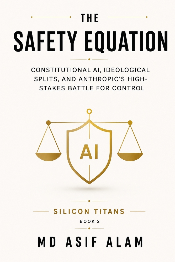 The Safety Equation: Constitutional AI, Ideological Splits, and Anthropic's High-Stakes Battle for Control cover