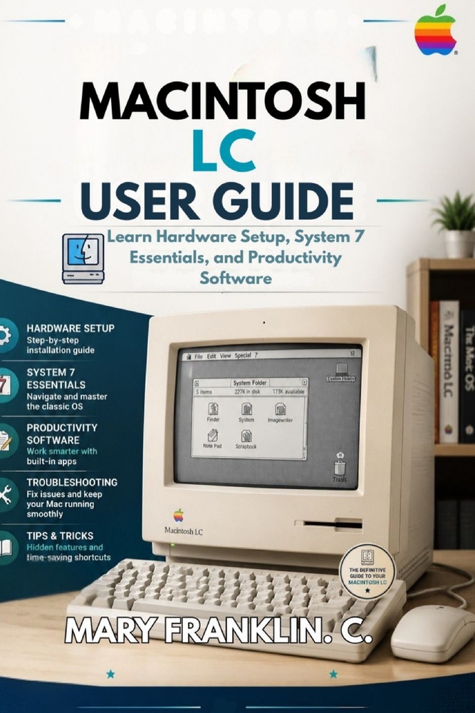 Macintosh LC User Guide: Learn Hardware Setup, System 7 Essentials, and Productivity Software cover