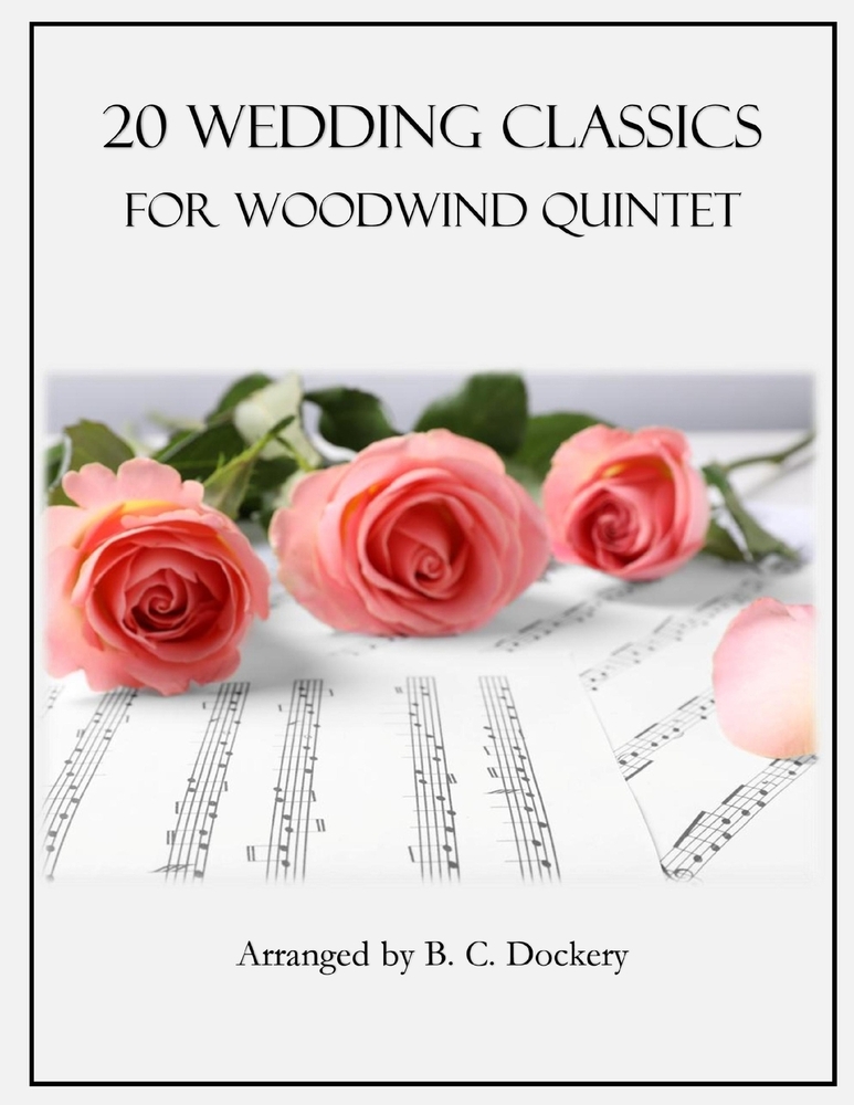 20 Wedding Classics for Woodwind Quintet cover