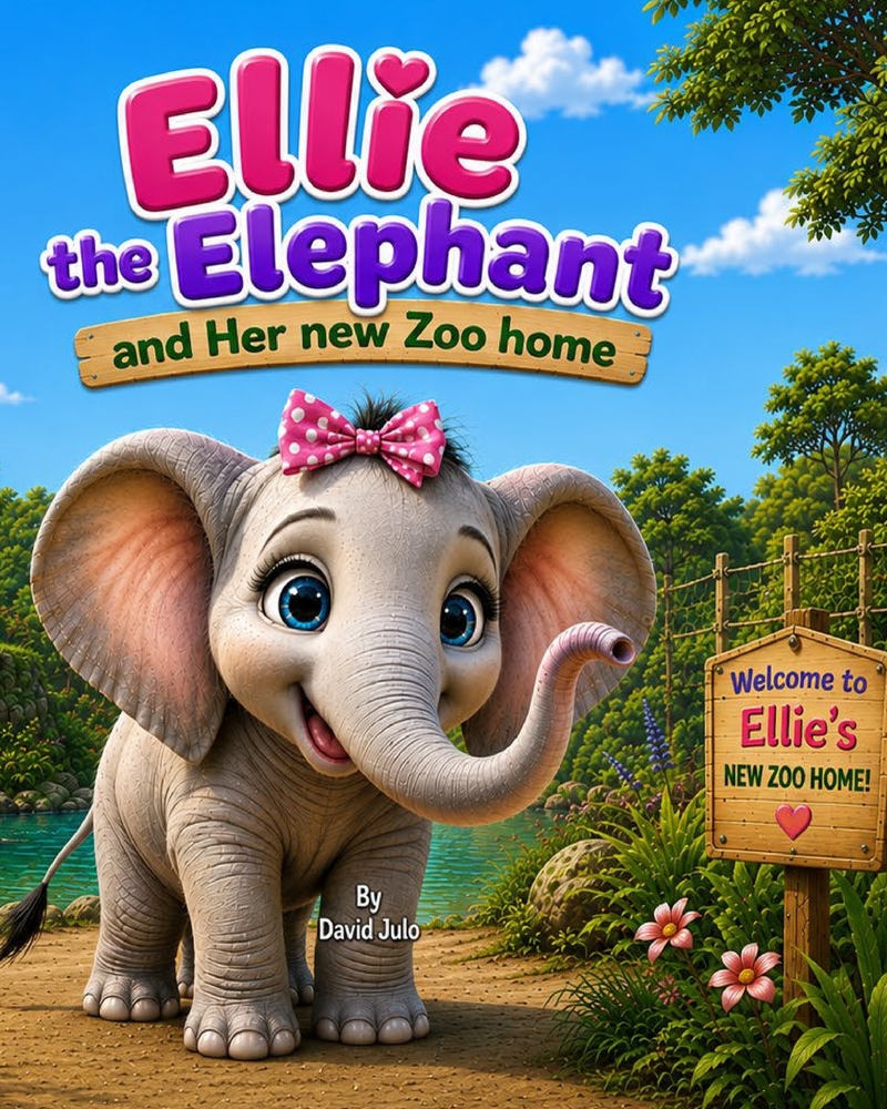 Ellie the Elephant and Her New Zoo Home: Ellie the Elephant at the Zoo cover