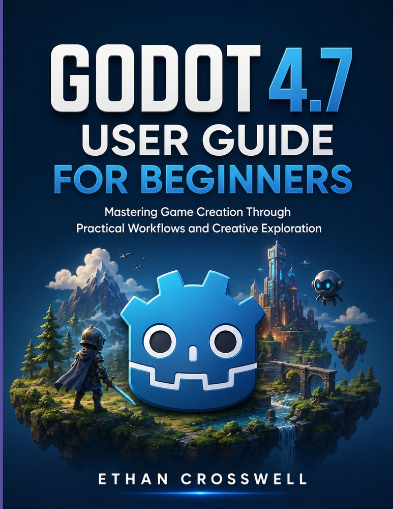 Godot 4.7 User Guide for Beginners: Mastering Game Creation Through Practical Workflows and Creative Exploration cover