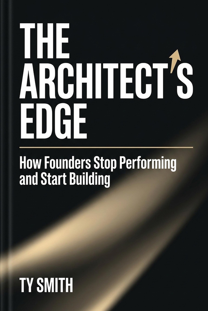 The Architect's Edge: How Founders Stop Performing and Start Building cover