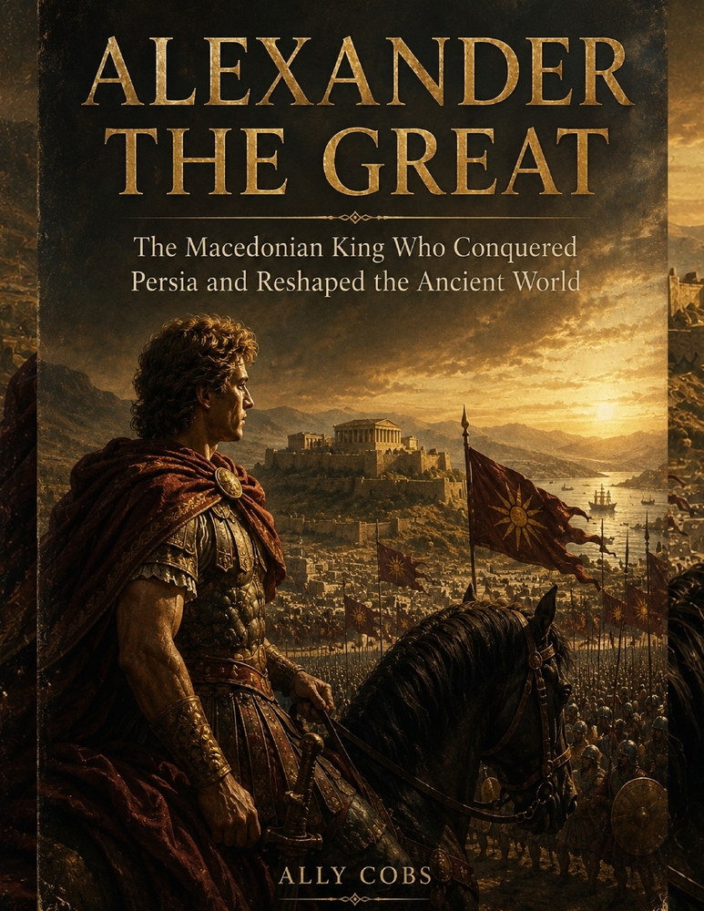 Alexander The Great: The Macedonian King Who Conquered Persia and Reshaped the Ancient World cover