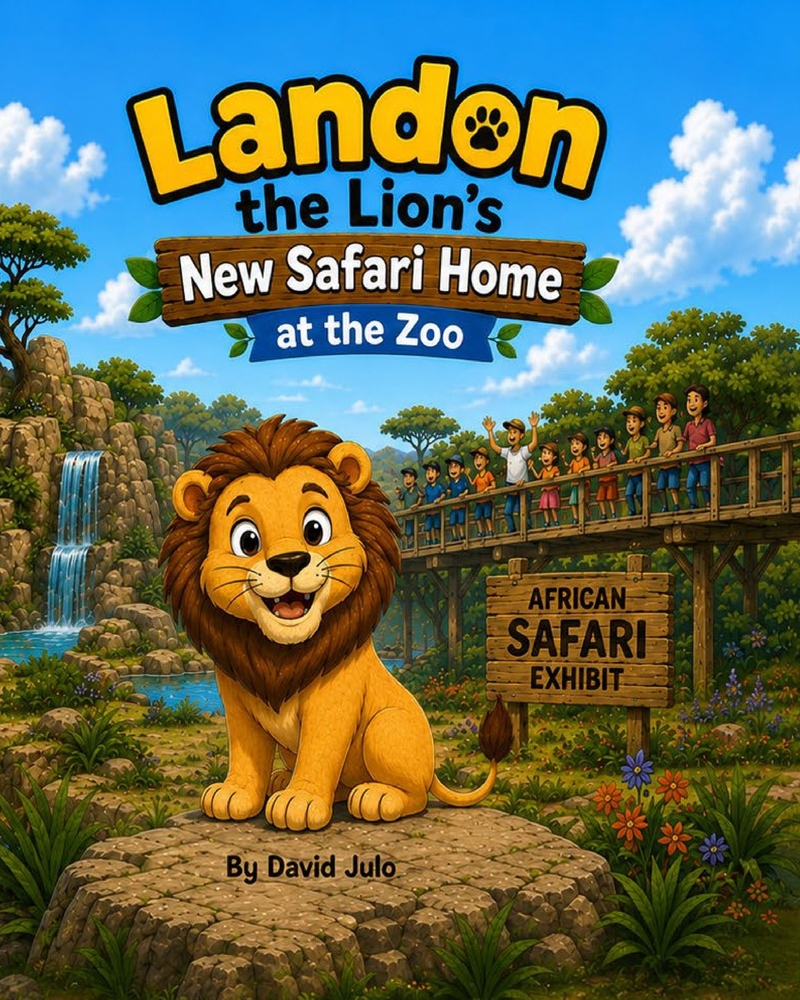 Landon the Lion's New Safari Home at the Zoo: Landon the Lion 2 New Safri Home at the Zoo cover