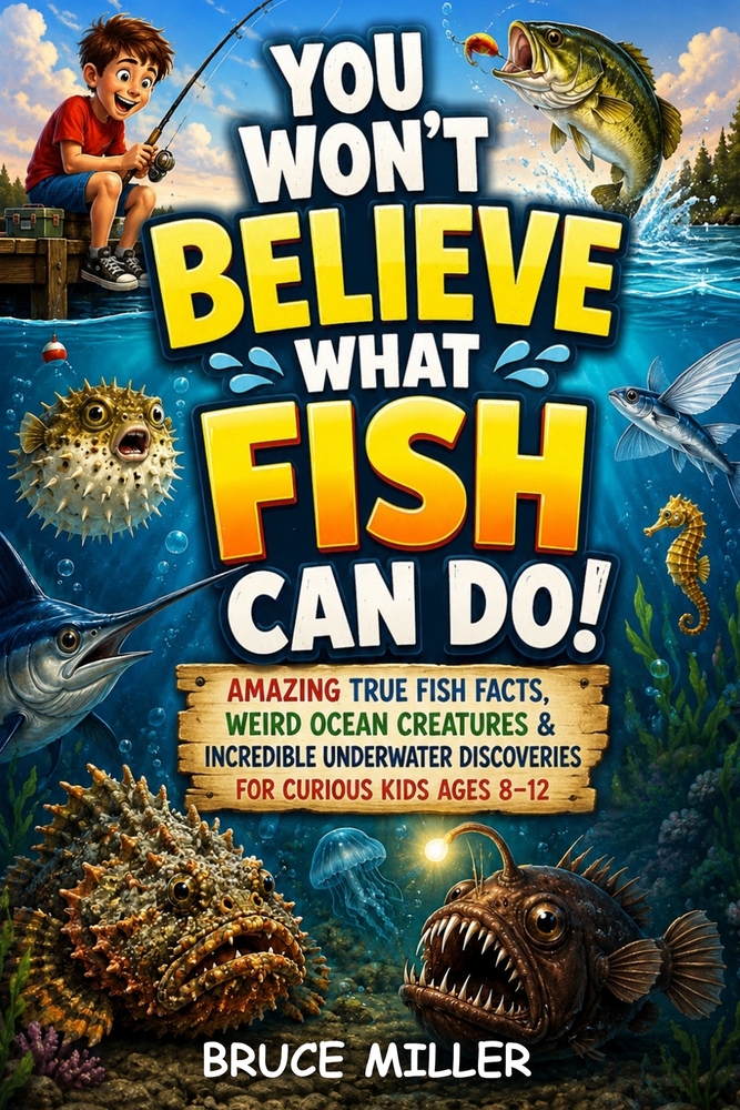 You Won't Believe What Fish Can Do!: Amazing True Fish Facts, Weird Ocean Creatures & Incredible Underwater Discoveries for Curious Kids Ages 8-12 cover