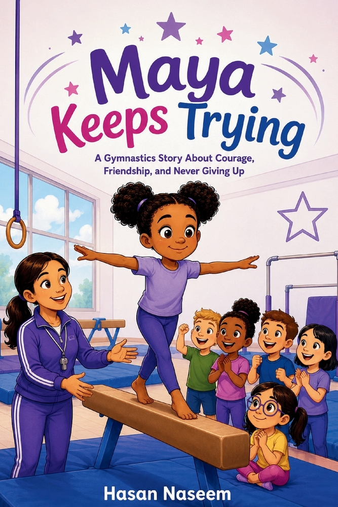 The Brave Balance: A Gymnastics Story About Courage, Practice, and Believing in Yourself cover