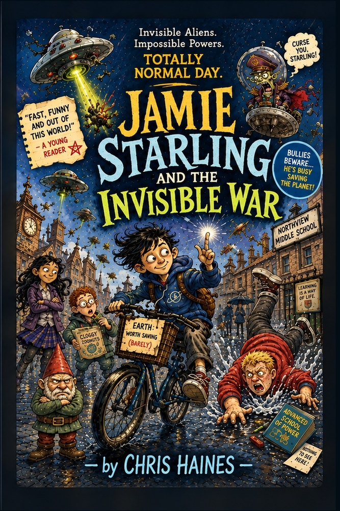 Jamie Starling and the Invisible War cover