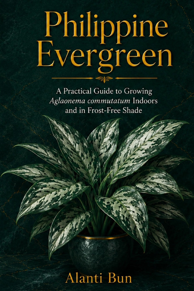 Philippine Evergreen: A Practical Guide to Growing Aglaonema commutatum Indoors and in Frost-Free Shade cover