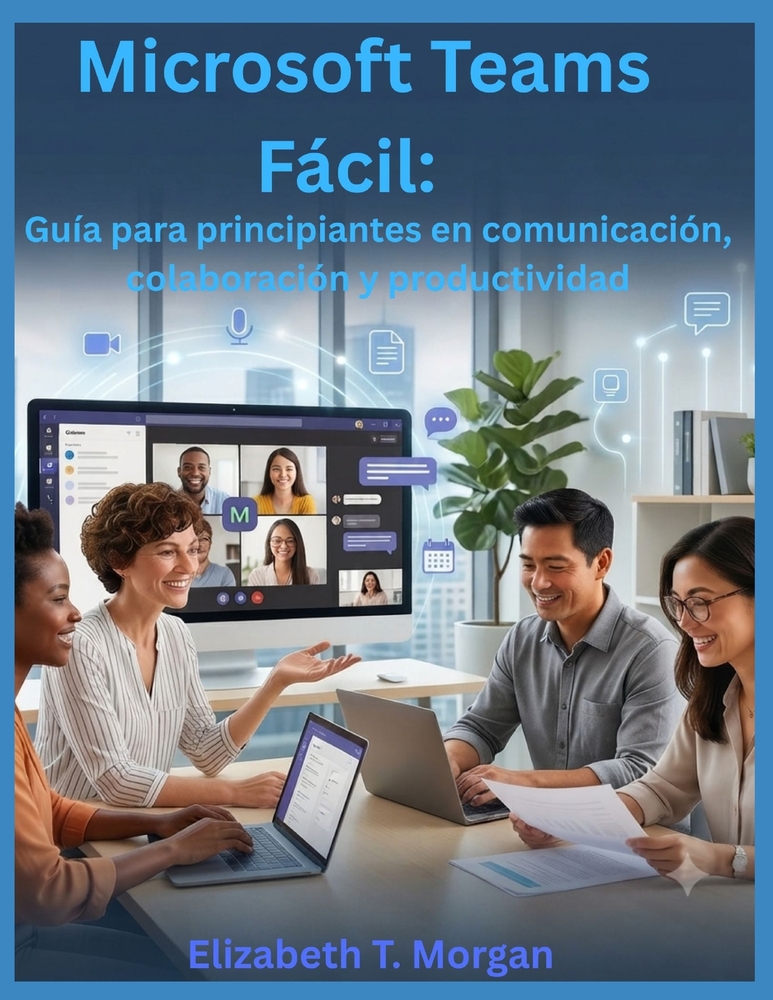 Microsoft Teams Fácil: Guía para principiantes en comunicación, colaboración y productividad cover