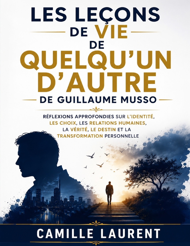 Les Leçons de vie de Quelqu'un d'autre de Guillaume Musso: Réflexions approfondies sur l'identité, les choix, les relations humaines, la vérité, le de cover