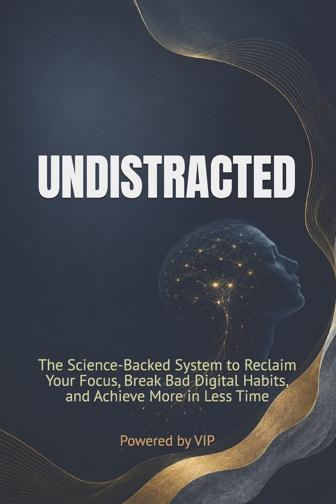 Undistracted: The Science-Backed System to Reclaim Your Focus, Break Bad Digital Habits, and Achieve More in Less Time cover