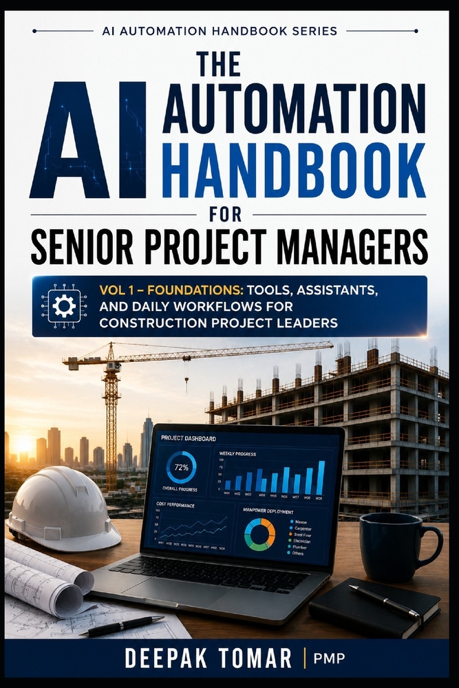 The AI Automation Handbook Series Volume 1: Foundations of AI Automation for Senior Project Managers cover