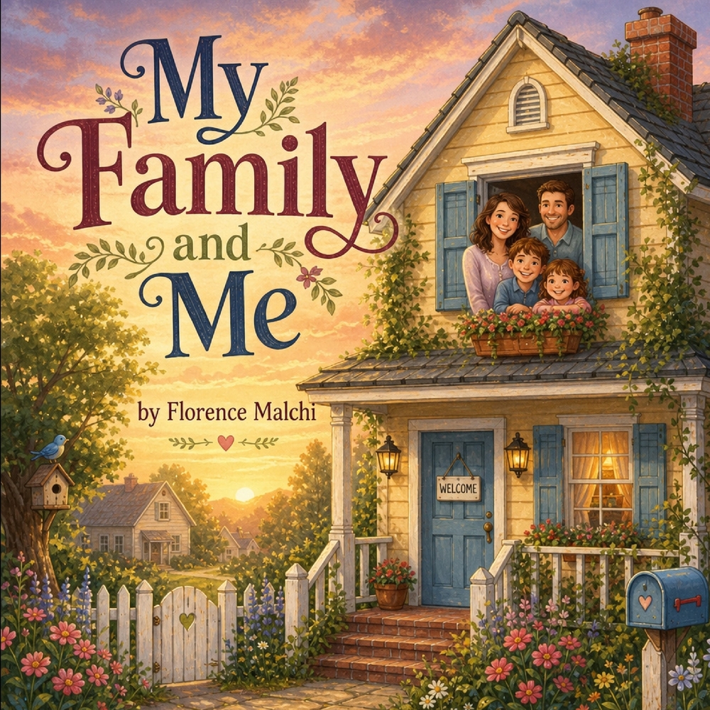 My Family and Me: A Sweet Rhyming Children's Book About the Love of Family, Grandparents, Cousins, and Kin cover