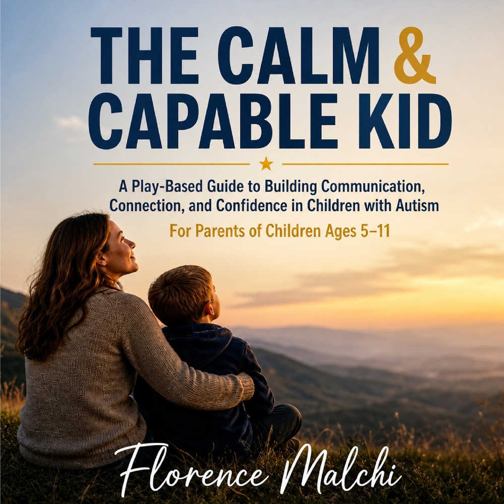 The Calm & Capable Kid: A Play-Based Guide to Building Reading, Confidence, and a Love of Learning in Children with Dyslexia For Parents of Children A cover