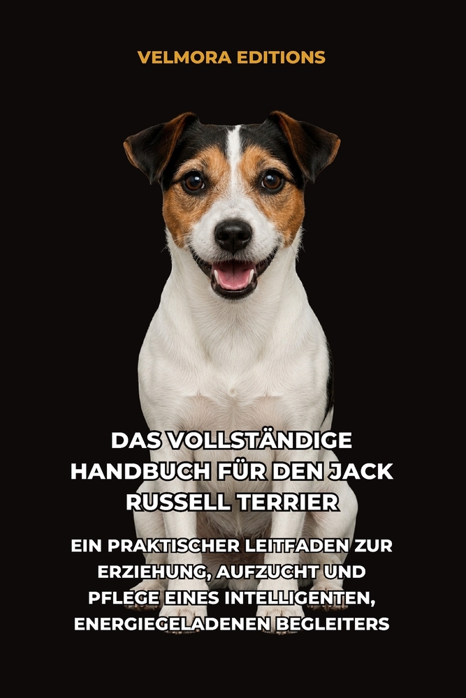 Das Vollständige Handbuch für den Jack Russell Terrier: Ein Praktischer Leitfaden zur Erziehung, Aufzucht und Pflege eines Intelligenten, Energiegelad cover
