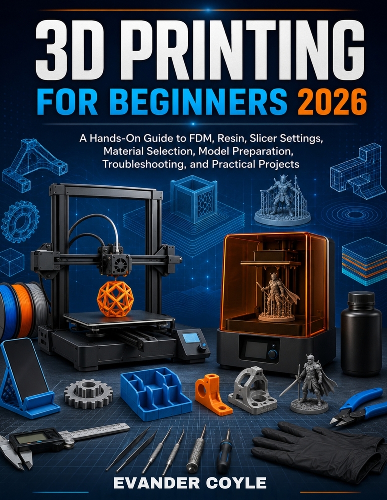 3D Printing for Beginners 2026 cover