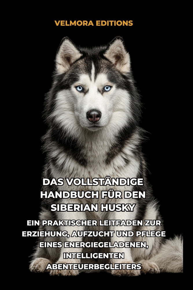 Das Vollständige Handbuch für den Siberian Husky: Ein Praktischer Leitfaden zur Erziehung, Aufzucht und Pflege eines Energiegeladenen, Intelligenten A cover