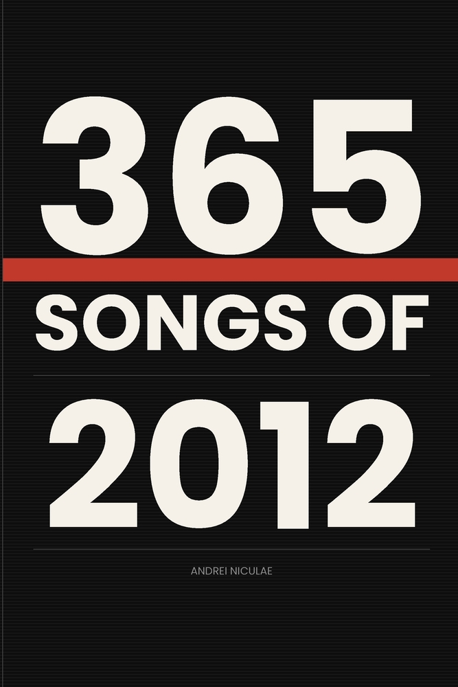 365 Songs of 2012 cover