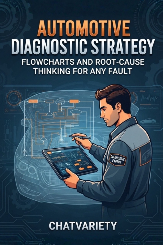 Automotive Diagnostic Strategy: Flowcharts and Root-Cause Thinking for Any Fault cover