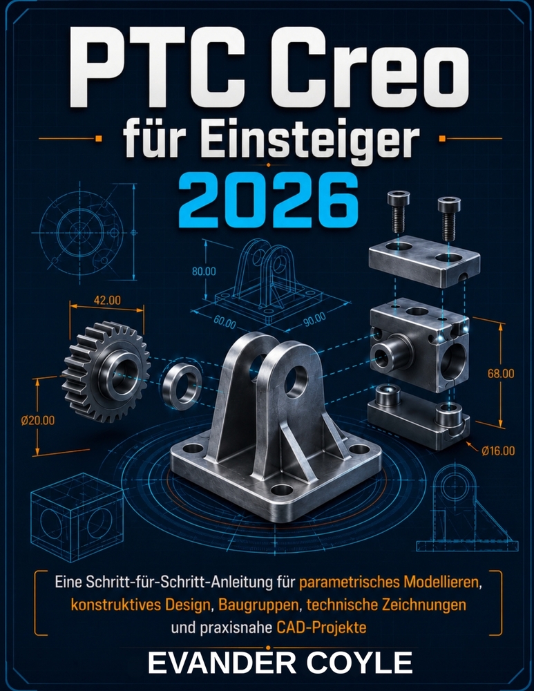 PTC Creo für Anfänger 2026 cover