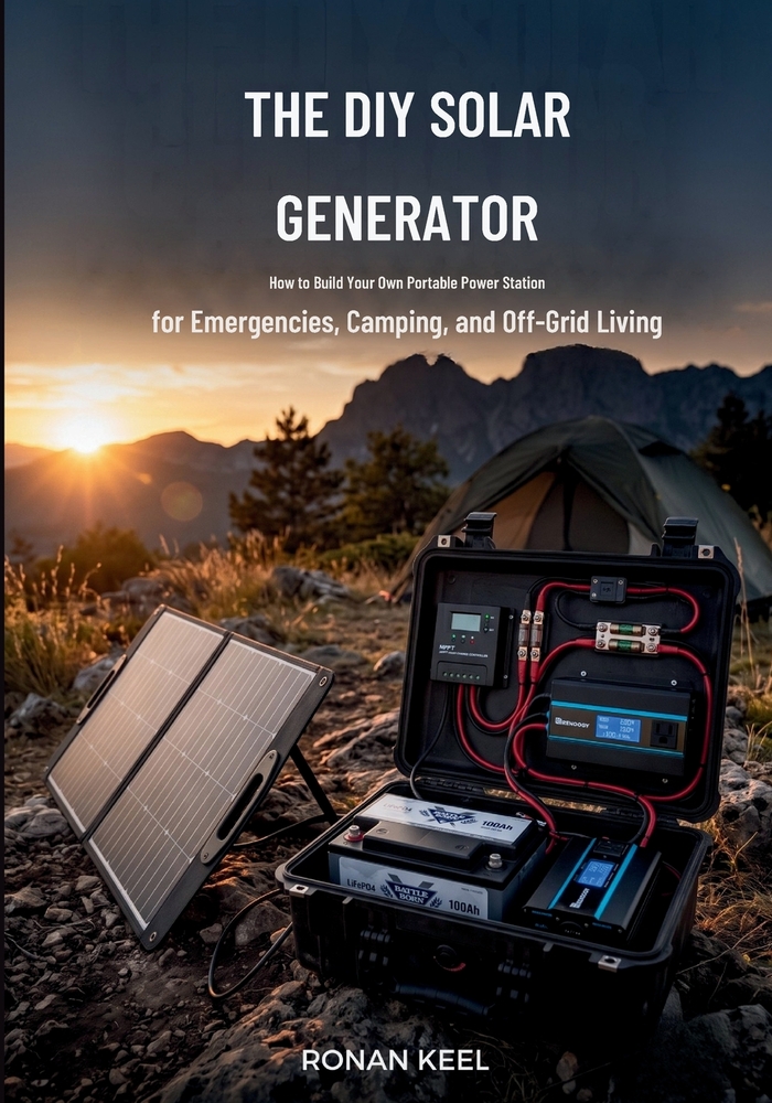 The DIY Solar Generator: How to Build Your Own Portable Power Station for Emergencies, Camping, and Off-Grid Living cover