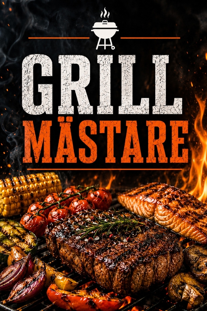 Grillmästare: BBQ-tekniker, kött, fisk, grönsaker, marinader & såser med eldkontroll, värmehantering och pitmaster-tips för perfekt matlagning utomhus cover