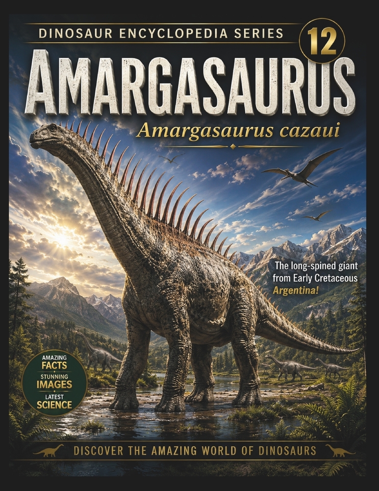 Dinosaur Encyclopedia Series Vol.12: Amargasaurus: The Early Cretaceous Sauropod with Remarkable Neural Spines cover