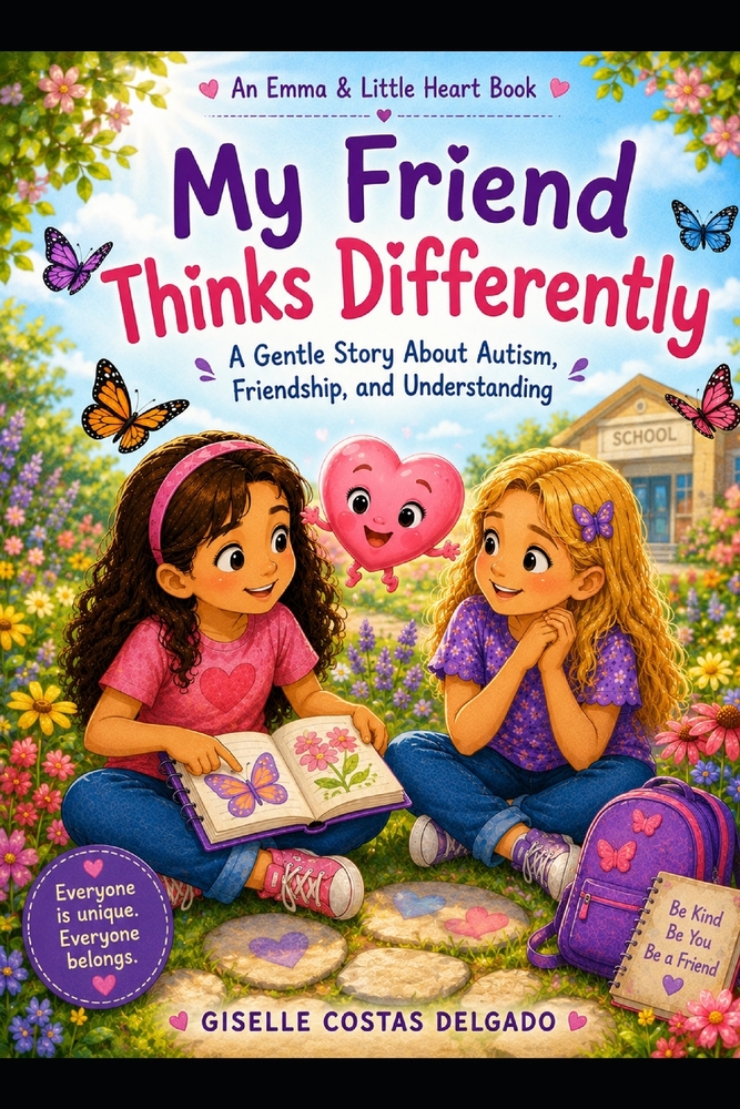 My Friend Thinks Differently: A Gentle Story About Autism, Friendship, and Understanding cover