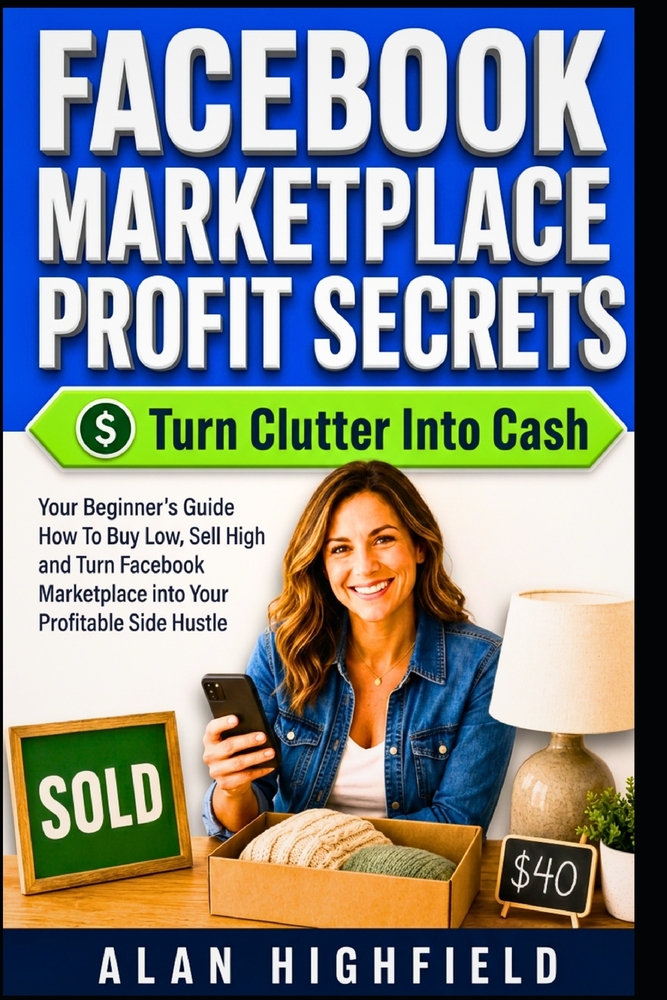 Facebook Marketplace Profit Secrets: Your Beginner's Guide How To Buy Low, Sell High & Turn Facebook Marketplace into Your Profitable Side Hustle How cover
