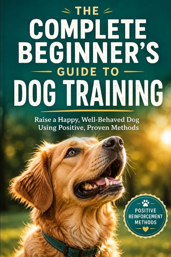 The Complete Beginner's Guide to Dog Training: Raise a Happy, Well-Behaved Dog Using Positive, Proven Methods cover