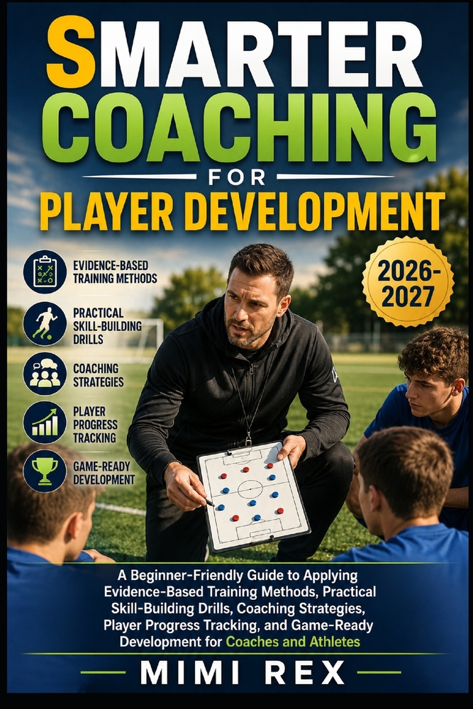 Smarter Coaching for Player Development: A Beginner-Friendly Guide To Applying Evidence-Based Training Methods, Practical Skill-Building Drills, Coach cover