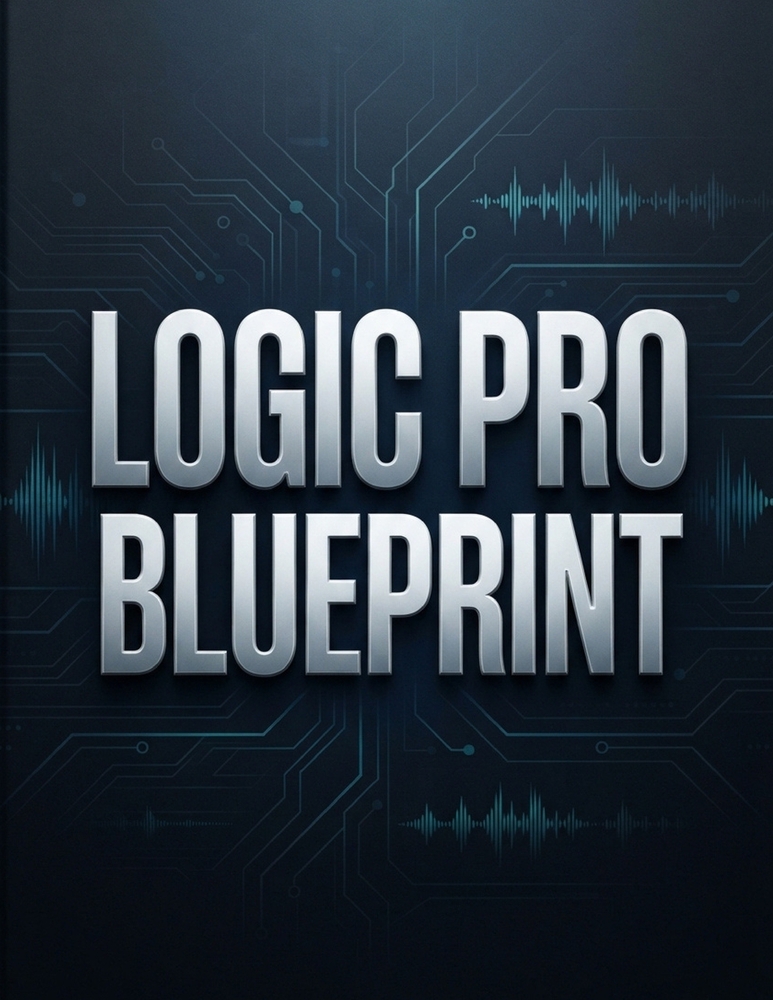 Logic Pro Blueprint: La guida completa per diventare un esperto, partendo da zero. Include 70 approfondimenti e segreti sui flussi di lavoro. cover