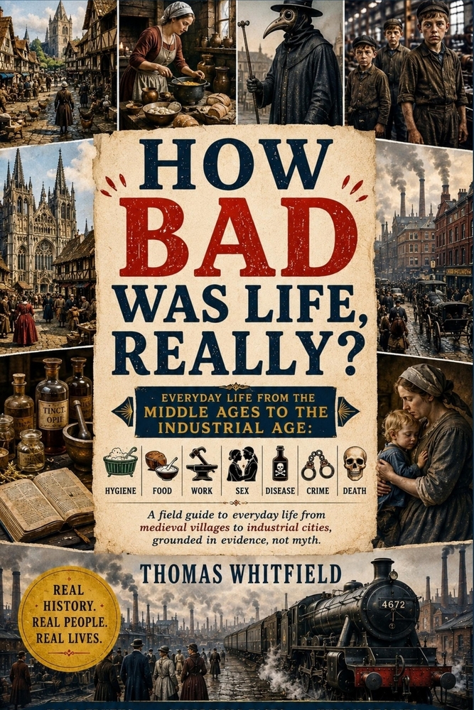 How Bad Was Life, Really?: Everyday Life from the Middle Ages to the Industrial Age: Hygiene, Food, Work, Sex, Disease, Crime, and Death cover