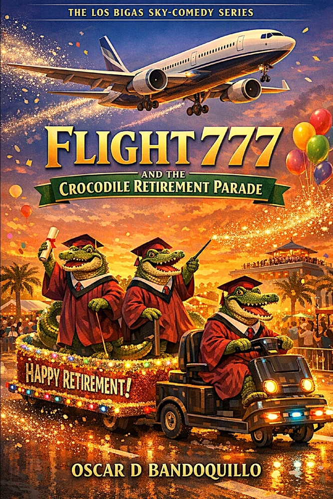 Flight 777 and the Crocodile Retirement Parade: The Los Bigas Sky-Comedy Series cover