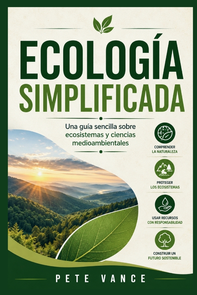 Ecología Simplificada: Una guía sencilla sobre ecosistemas y ciencias medioambientales cover