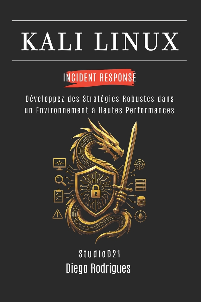 Kali Linux Incident Response: Entwickeln Sie robuste Strategien in einer Hochleistungsumgebung cover