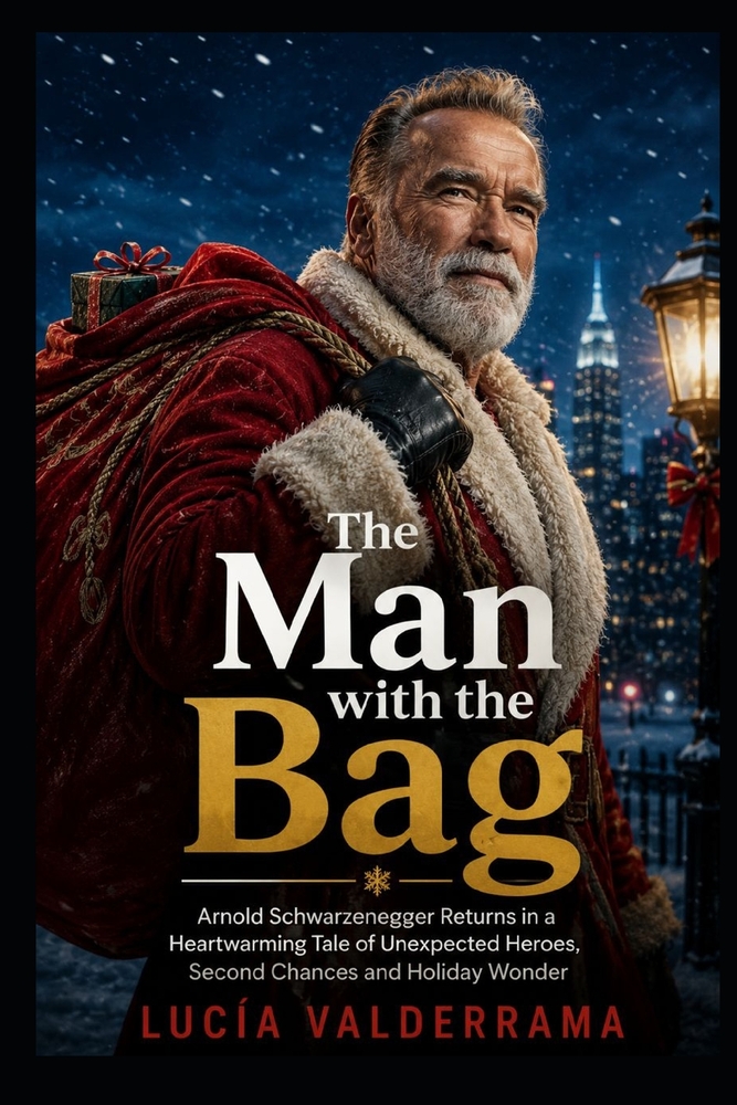 The Man with the Bag: Arnold Schwarzenegger Returns in a Heartwarming Tale of Unexpected Heroes, Second Chances and Holiday Wonder cover