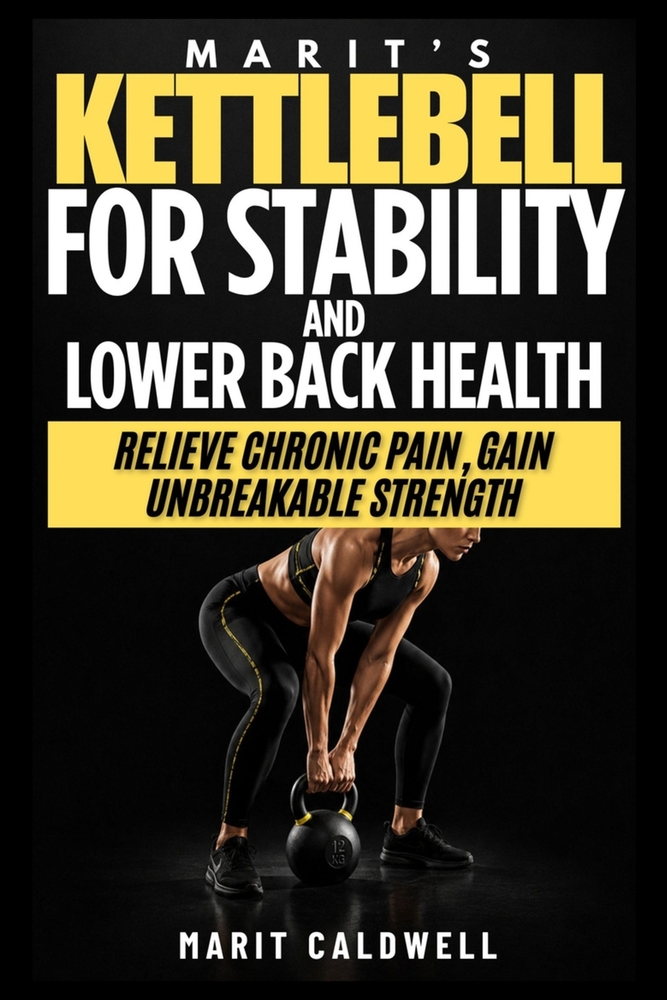 Marit's Kettlebell For Stability And Lower Back Health: Relieve Chronic Pain, Gain Unbreakable Strength cover